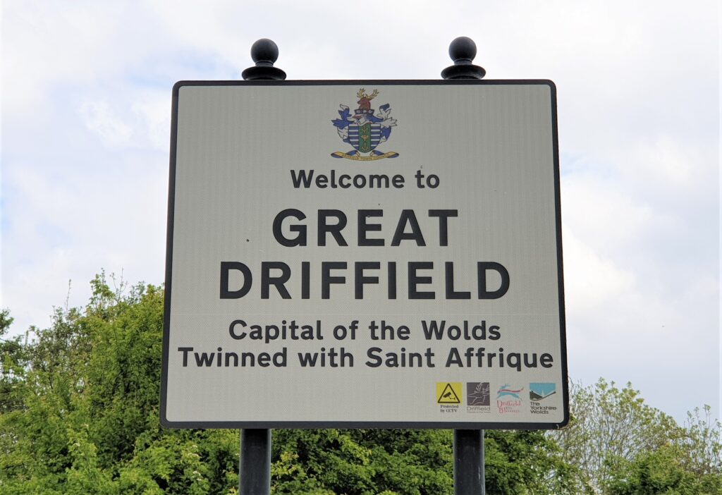sign for driffield