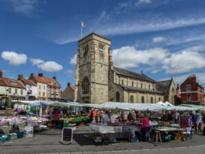 Malton town centre - an area serviced by A&M Removals