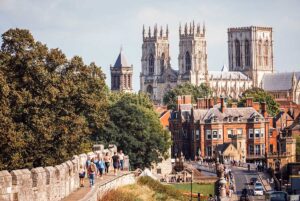 York Minster city view
