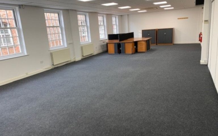 a cleared office by A&M Removals