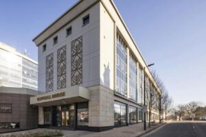 office block in Harrogate, serviced by A&M Removals