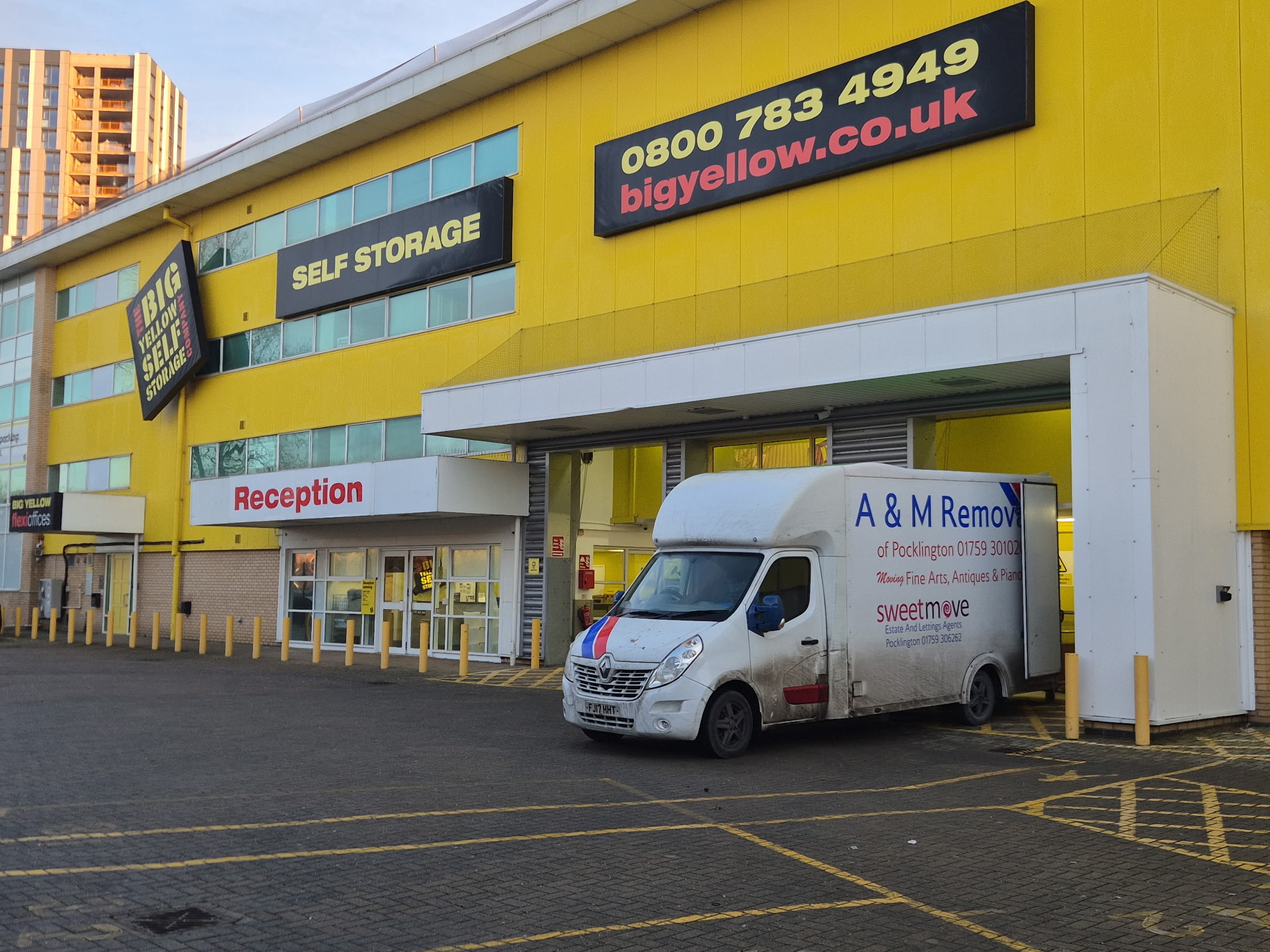 Secure storage in Cardiff by A&M Removals