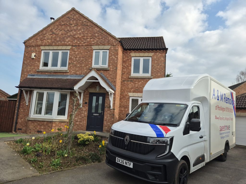 Another house move by A&M Removals in Market Weighton